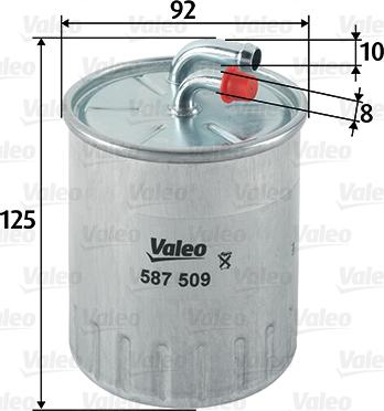 VALEO 587509 - Filter za ulje www.molydon.hr