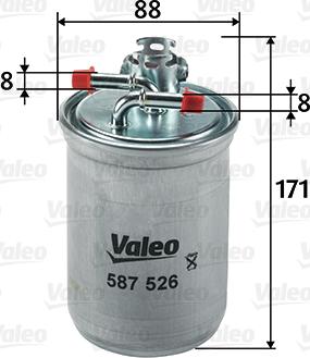 Valeo 587526 - Filter za gorivo www.molydon.hr