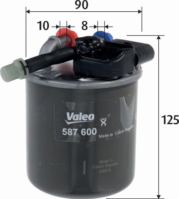 VALEO 587600 - Filter za gorivo www.molydon.hr
