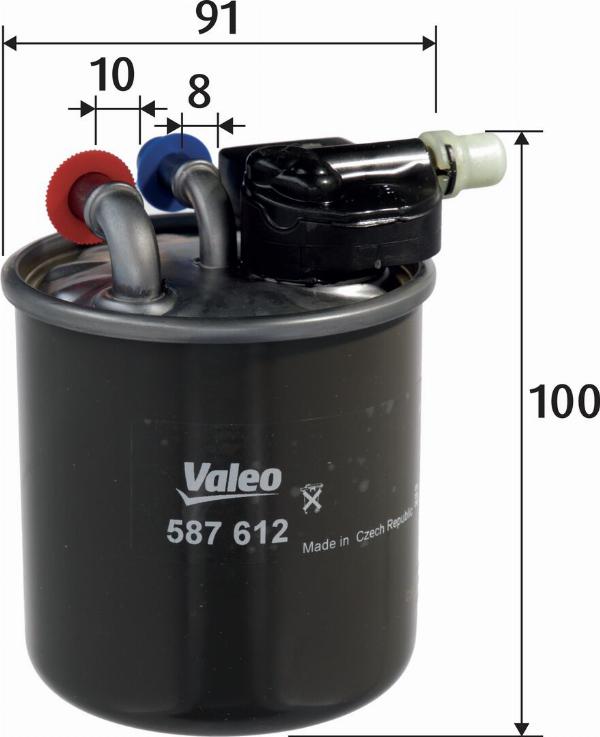 VALEO 587612 - Filter za gorivo www.molydon.hr