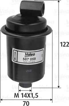 Valeo 587059 - Filter za gorivo www.molydon.hr
