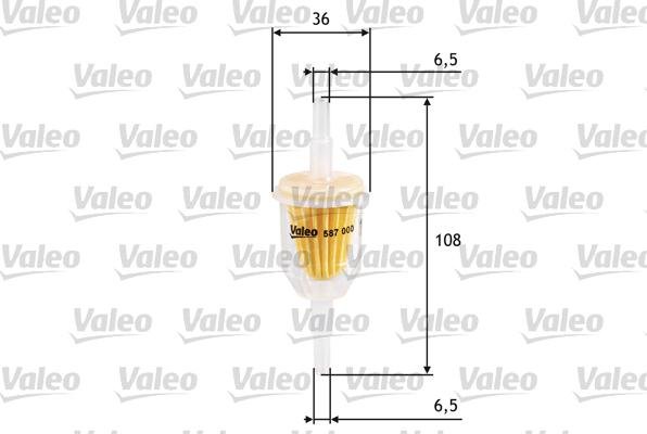 VALEO 587000 - Filter za gorivo www.molydon.hr