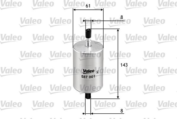 Valeo 587001 - Filter za ulje www.molydon.hr