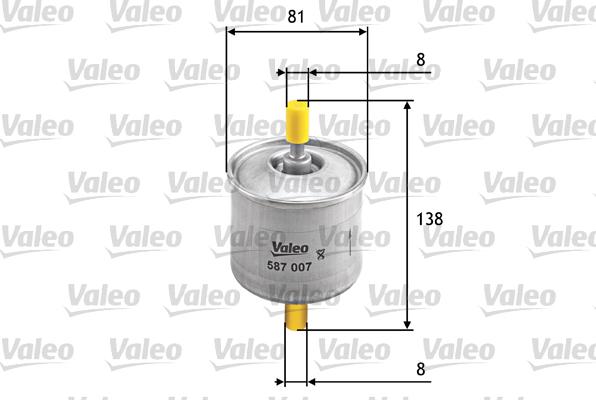 Valeo 587007 - Filter za ulje www.molydon.hr