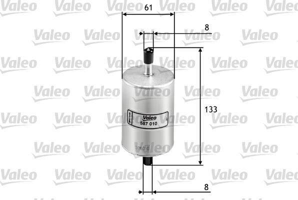 Valeo 587010 - Filter za gorivo www.molydon.hr