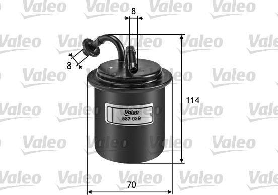 Valeo 587039 - Filter za gorivo www.molydon.hr
