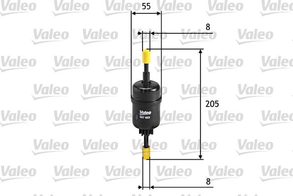 Valeo 587023 - Filter za gorivo www.molydon.hr