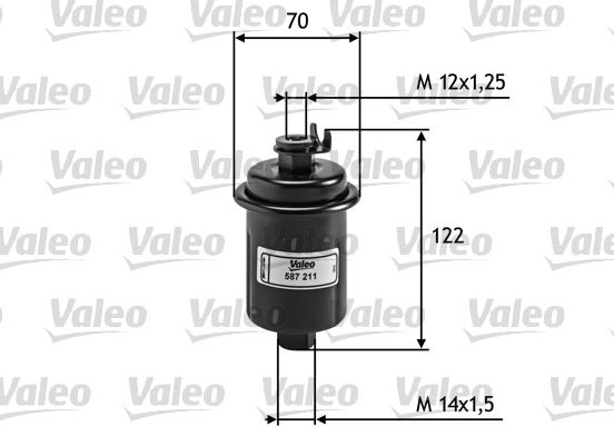 Valeo 587211 - Filter za gorivo www.molydon.hr