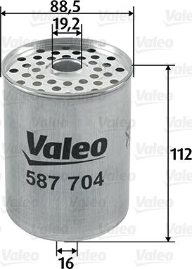 Valeo 587704 - Filter za gorivo www.molydon.hr