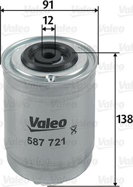 Valeo 587721 - Filter za gorivo www.molydon.hr