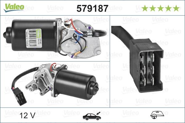 VALEO 579187 - Motor brisača www.molydon.hr
