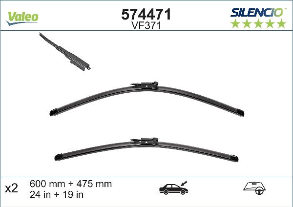 VALEO 574471 - Metlica brisača www.molydon.hr