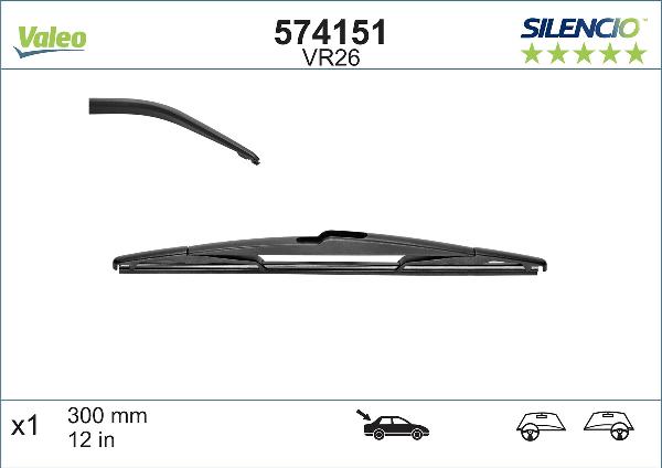 VALEO 574151 - Metlica brisača www.molydon.hr
