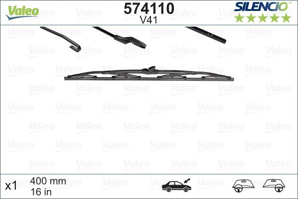 VALEO 574110 - Metlica brisača www.molydon.hr