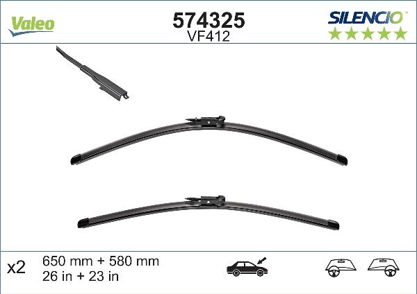 VALEO 574325 - Metlica brisača www.molydon.hr
