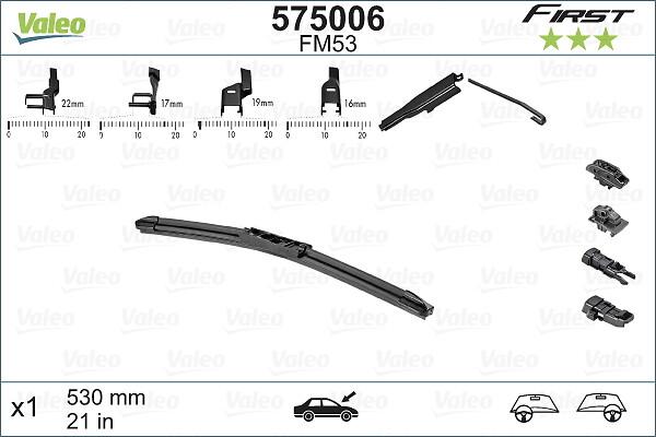 VALEO 575006 - Metlica brisača www.molydon.hr