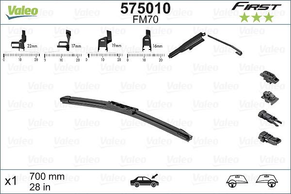 VALEO 575010 - Metlica brisača www.molydon.hr