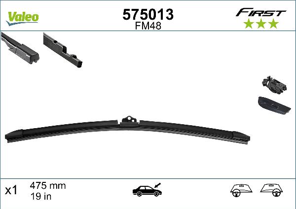 VALEO 575013 - Metlica brisača www.molydon.hr