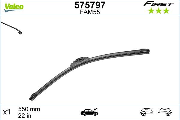 VALEO 575797 - Metlica brisača www.molydon.hr