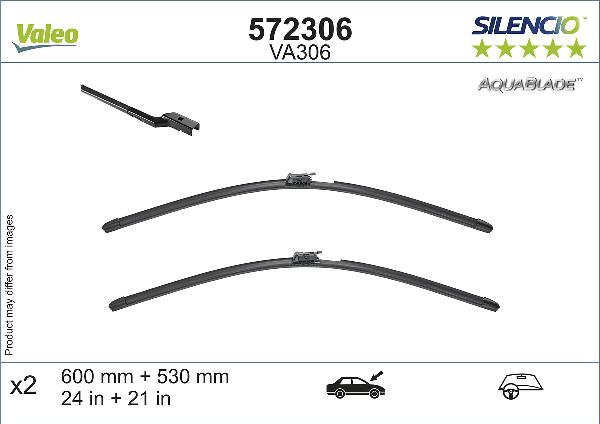 VALEO 572306 - Metlica brisača www.molydon.hr