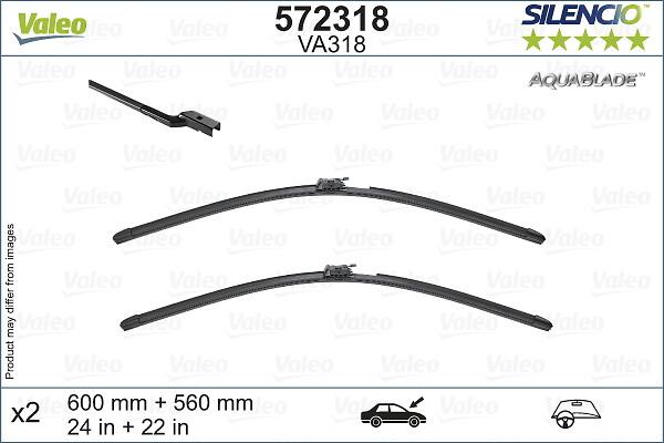 VALEO 572318 - Metlica brisača www.molydon.hr
