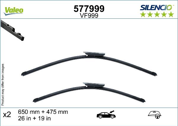 VALEO 577999 - Metlica brisača www.molydon.hr