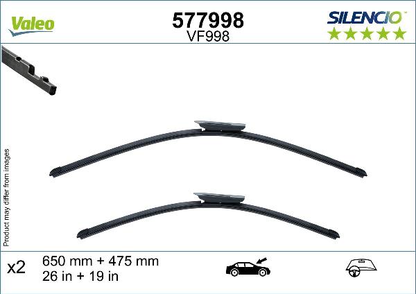 VALEO 577998 - Metlica brisača www.molydon.hr