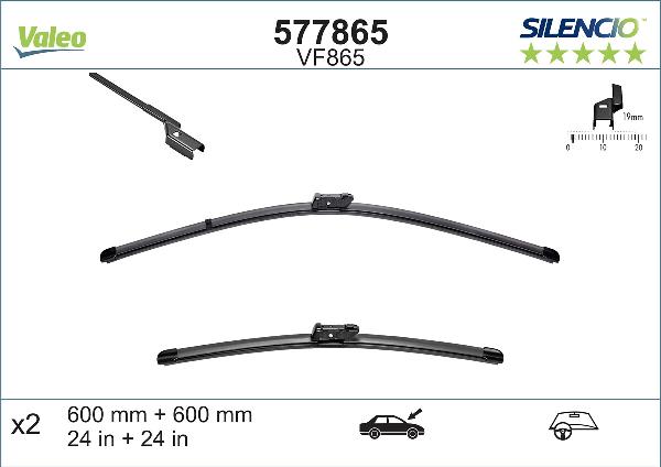 VALEO 577865 - Metlica brisača www.molydon.hr