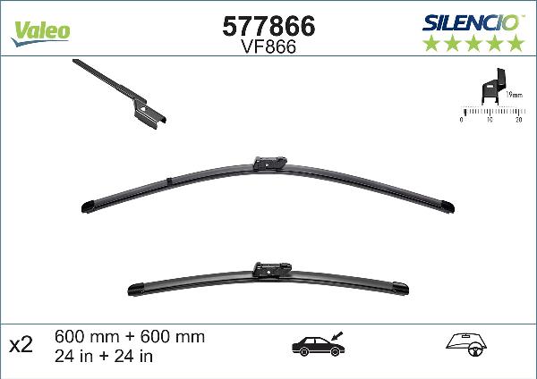 VALEO 577866 - Metlica brisača www.molydon.hr