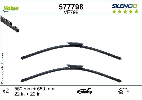 VALEO 577798 - Metlica brisača www.molydon.hr