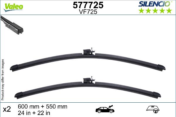 VALEO 577725 - Metlica brisača www.molydon.hr