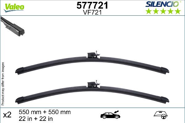 VALEO 577721 - Metlica brisača www.molydon.hr