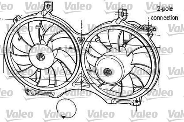 VALEO 696051 - Ventilator, hladjenje motora www.molydon.hr