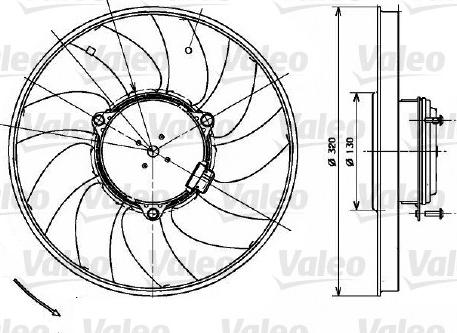 VALEO 696083 - Ventilator, hladjenje motora www.molydon.hr