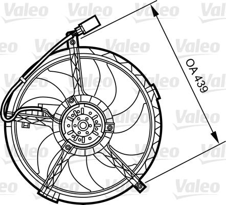 Valeo 696379 - Ventilator, hladjenje motora www.molydon.hr