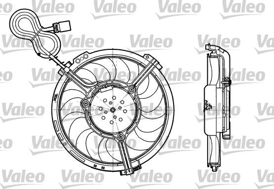 Valeo 698658 - Ventilator, hladjenje motora www.molydon.hr