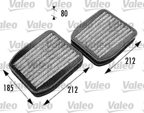 VALEO 698740 - Filter kabine www.molydon.hr