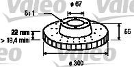 VALEO 186465 - Kočioni disk www.molydon.hr