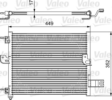 Valeo 814422 - Kondenzator, klima-Uređaj www.molydon.hr