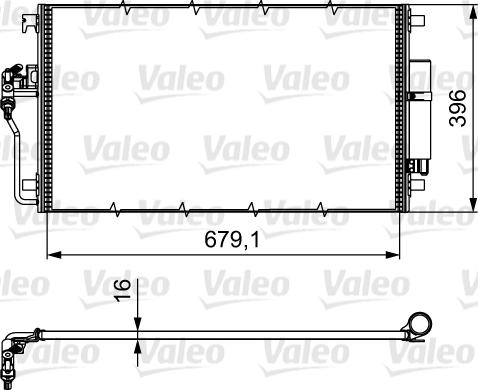 VALEO 814374 - Kondenzator, klima-Uređaj www.molydon.hr