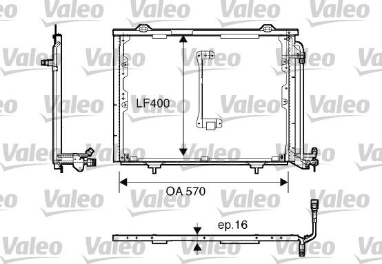 VALEO 816900 - Kondenzator, klima-Uređaj www.molydon.hr