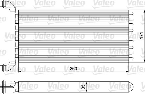 Valeo 811521 - Izmjenjivač topline, grijanje unutrasnjeg prostora www.molydon.hr