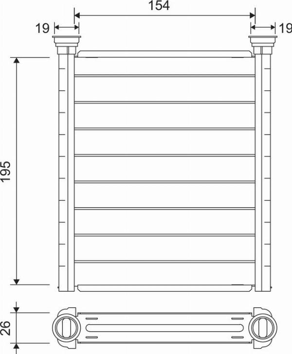 VALEO 811641 - Izmjenjivač topline, grijanje unutrasnjeg prostora www.molydon.hr
