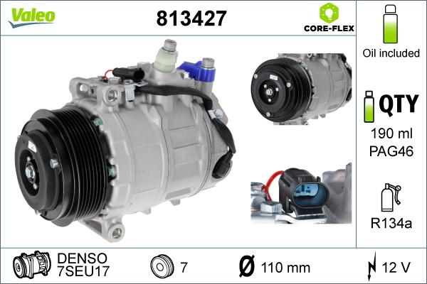 VALEO 813427 - Kompresor, klima-Uređaj www.molydon.hr