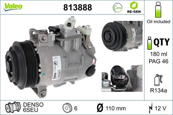 VALEO 813888 - Kompresor, klima-Uređaj www.molydon.hr