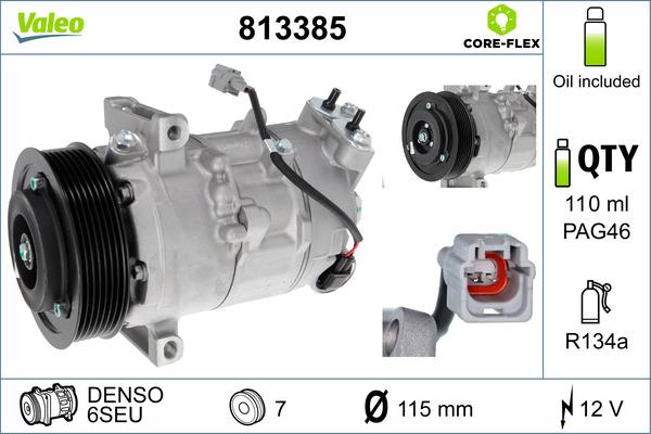 VALEO 813385 - Kompresor, klima-Uređaj www.molydon.hr
