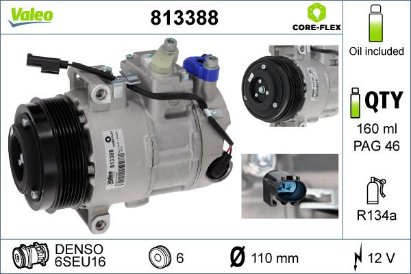 VALEO 813388 - Kompresor, klima-Uređaj www.molydon.hr