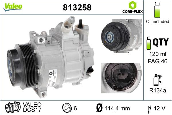VALEO 813258 - Kompresor, klima-Uređaj www.molydon.hr
