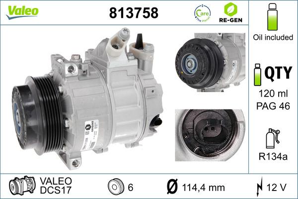 VALEO 813758 - Kompresor, klima-Uređaj www.molydon.hr