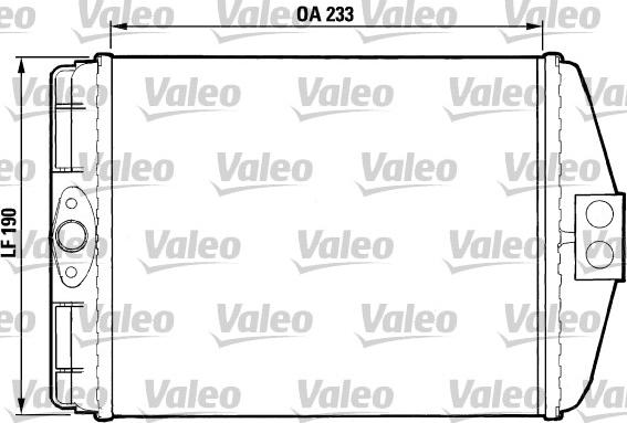 VALEO 812083 - Izmjenjivač topline, grijanje unutrasnjeg prostora www.molydon.hr